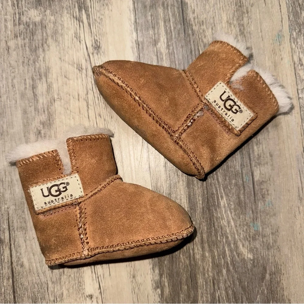 UGG Tan Infant Booties